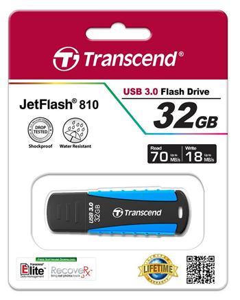 Transcend TS32GJF810 Накопичувач Transcend 32GB USB 3.1 JetFlash 810 Rugged TS32GJF810: Купити в Україні - Добра ціна на EXIST.UA!