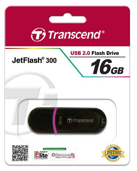 Transcend TS16GJF300 Накопичувач USB Transcend JetFlash 300 16GB TS16GJF300: Купити в Україні - Добра ціна на EXIST.UA!
