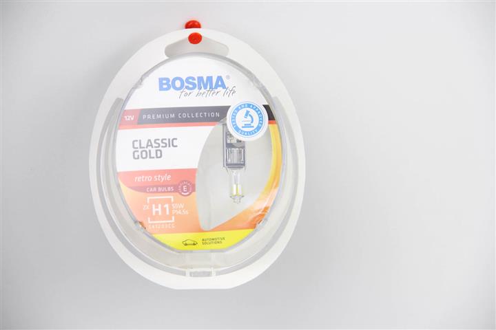 Bosma 8931 Лампа галогенна Bosma Classic Gold 12В H1 55Вт 8931: Купити в Україні - Добра ціна на EXIST.UA!