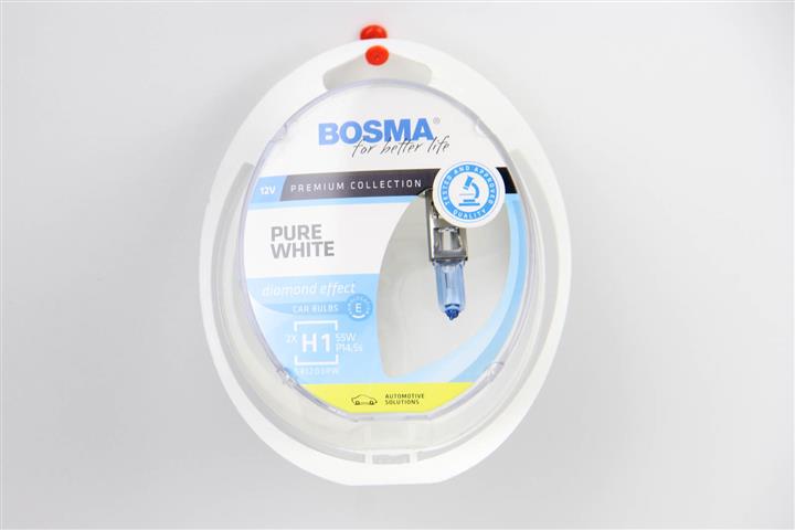 Bosma 8900 Лампа галогенна Bosma Pure White 12В H1 55Вт 8900: Купити в Україні - Добра ціна на EXIST.UA!