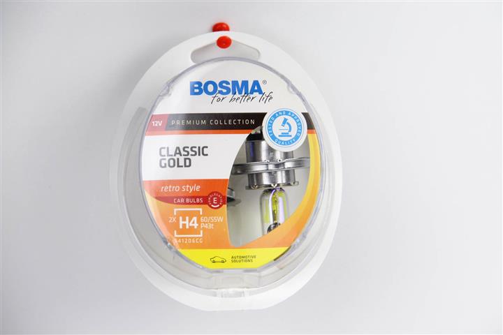 Bosma 8917 Лампа галогенна Bosma Classic Gold 12В H4 60/55Вт 8917: Купити в Україні - Добра ціна на EXIST.UA!