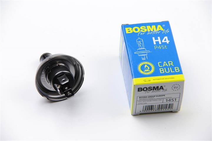 Bosma 1451 Лампа галогенна Bosma Special 12В H4 60/55Вт 1451: Купити в Україні - Добра ціна на EXIST.UA!