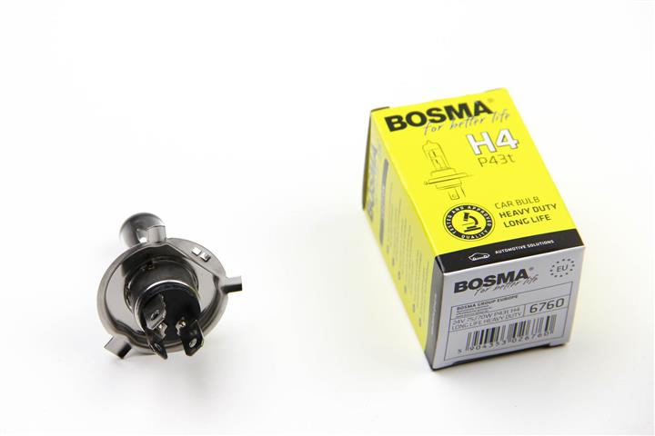 Bosma 6760 Лампа галогенна Bosma Heavy Duty Long Life 24В H4 75/70Вт 6760: Купити в Україні - Добра ціна на EXIST.UA!