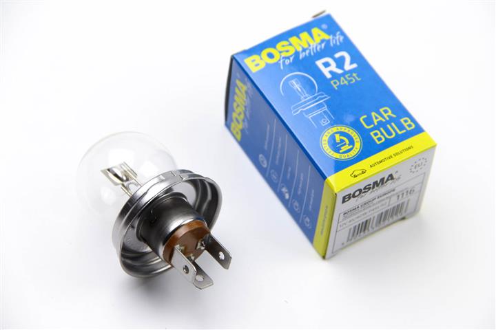 Bosma 1116 Лампа галогенна 12В R2 45/40Вт 1116: Купити в Україні - Добра ціна на EXIST.UA!