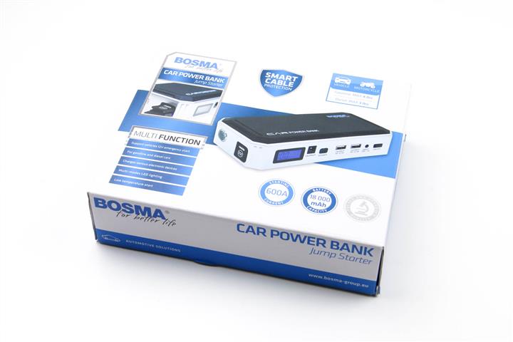 Bosma 5288 Пусковий пристрій Bosma 12V 600A 18Ah 5288: Приваблива ціна - Купити в Україні на EXIST.UA!