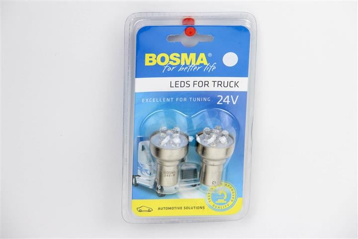 Bosma 7255 Лампа світлодіодна P21W 24V BA15s (2 шт.) 7255: Купити в Україні - Добра ціна на EXIST.UA!
