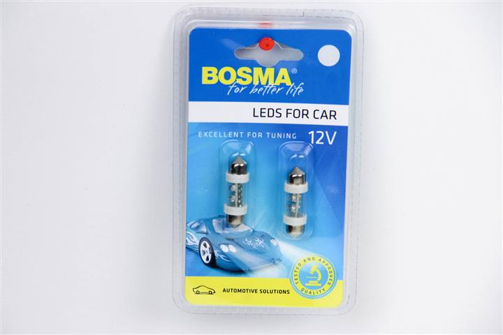 Bosma 2892 Лампа світлодіодна Festoon 36 12V SV8,5 (2 шт.) 2892: Купити в Україні - Добра ціна на EXIST.UA!
