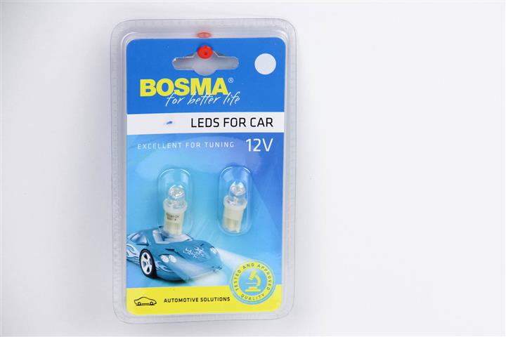 Bosma 3608 Лампа світлодіодна T10 12V W2,1x9,5d (2 шт.) 3608: Приваблива ціна - Купити в Україні на EXIST.UA!
