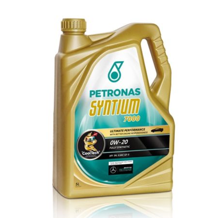 Petronas 18365019 Моторна олива Petronas Syntium 7000 0W-20, 5л 18365019: Купити в Україні - Добра ціна на EXIST.UA!