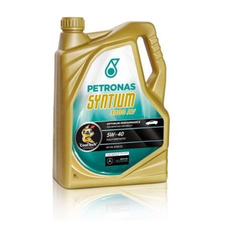 Petronas 18285019 Моторна олива Petronas Syntium 3000 AV 5W-40, 5л 18285019: Купити в Україні - Добра ціна на EXIST.UA!