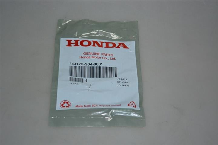 Honda 43172-S04-003 Пружина стяжна колодок гальмівних 43172S04003: Приваблива ціна - Купити в Україні на EXIST.UA!