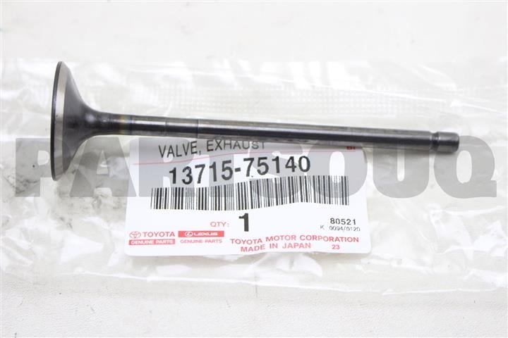 1371575140 Toyota Клапан выпускной