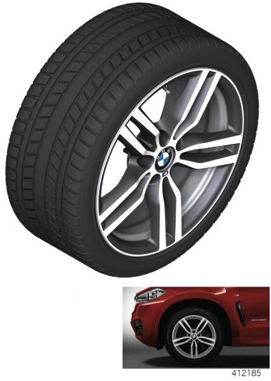 Диск колеса легкосплавний BMW (X5, X6) 9.0x19 5x120 ET48 DIA72.6 BMW 36 11 7 849 629