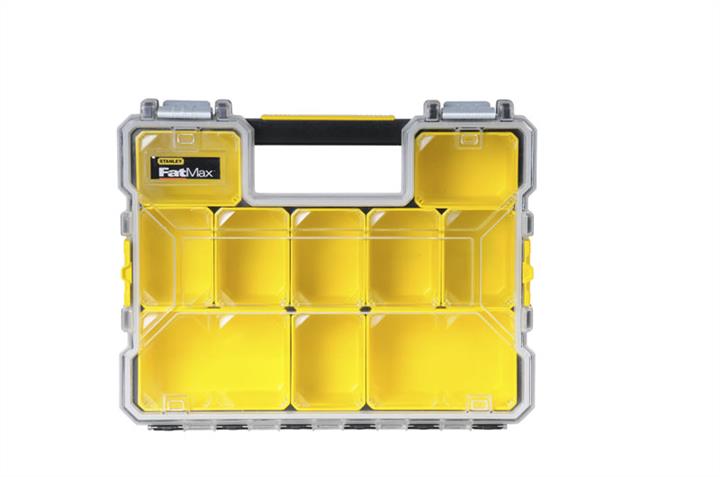 Ящик-органайзер пластиковий вологостійкий з металевими замками (44,6 x 11,6 x 35,7) Stanley 1-97-518