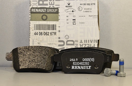 Renault 44 06 062 67R Гальмівні колодки, комплект 440606267R: Купити в Україні - Добра ціна на EXIST.UA!