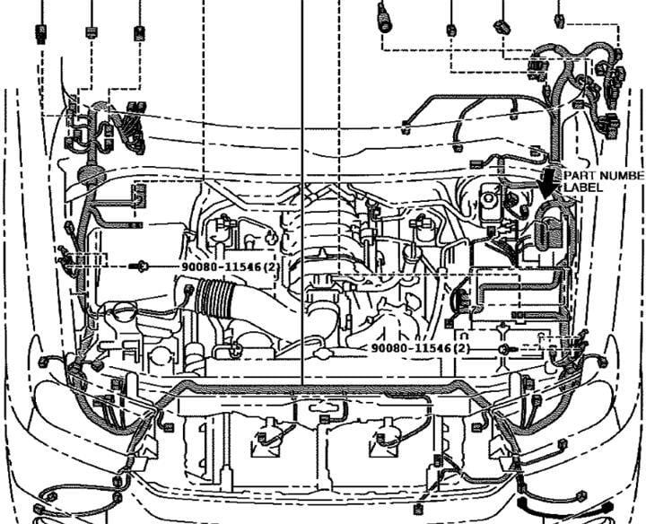 821130C010 Toyota Провода электрические