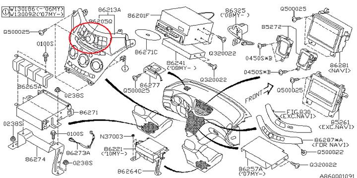 Купить Subaru 86205XA00A по низкой цене в Украине!