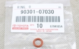 Toyota 90301-07030 Кільце ущільнююче форсунки паливної 9030107030: Приваблива ціна - Купити в Україні на EXIST.UA!