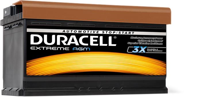 Duracell DE 92 AGM Акумулятор Duracell Extreme AGM 12В 92Ач 850А(EN) R+ DE92AGM: Купити в Україні - Добра ціна на EXIST.UA!