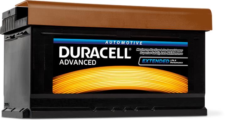 Duracell DA 80 Акумулятор Duracell Advanced 12В 80Ач 700А(EN) R+ DA80: Купити в Україні - Добра ціна на EXIST.UA!
