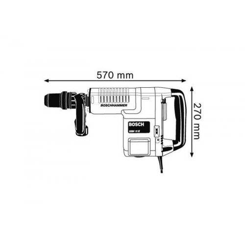Вiдбiйний молоток BOSCH GSH 11E SDS-max, 10,1 кг 1.500Вт, 16.8Дж Bosch 0 611 316 708