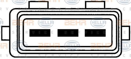 Behr-Hella 8EW 009 144-391 Вентилятор радіатора охолодження 8EW009144391: Приваблива ціна - Купити в Україні на EXIST.UA!