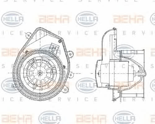 Купить Behr-Hella 8EW 009 159-131 по низкой цене в Украине!