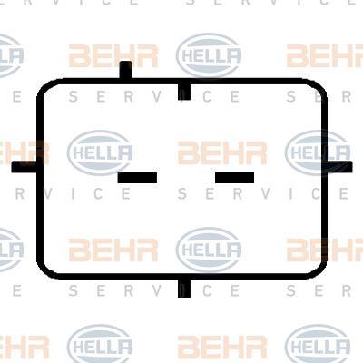 Behr-Hella 8FK 351 134-631 Компресор кондиціонера 8FK351134631: Купити в Україні - Добра ціна на EXIST.UA!