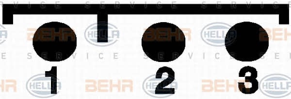 Behr-Hella 8FK 351 175-021 Компресор кондиціонера 8FK351175021: Купити в Україні - Добра ціна на EXIST.UA!