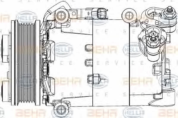Купить Behr-Hella 8FK 351 334-431 по низкой цене в Украине!