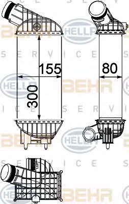 Behr-Hella 8ML 376 746-791 Інтеркулер 8ML376746791: Купити в Україні - Добра ціна на EXIST.UA!