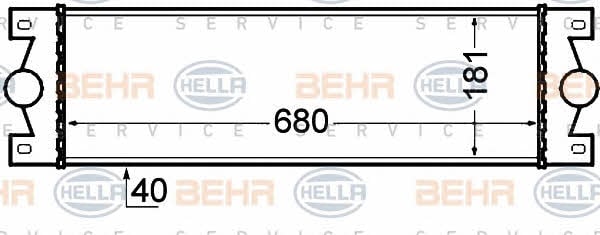 Behr-Hella 8ML 376 776-521 Інтеркулер 8ML376776521: Купити в Україні - Добра ціна на EXIST.UA!