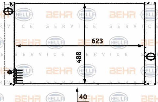 Купити Behr-Hella 8MK 376 718-001 за низькою ціною в Україні!