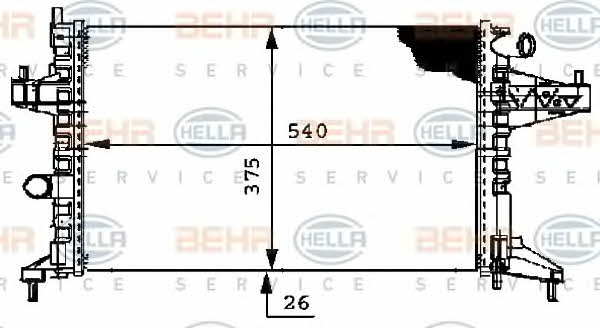 Купити Behr-Hella 8MK376714361 – суперціна на EXIST.UA!