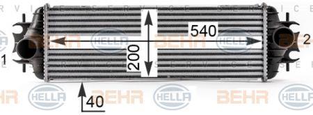 Behr-Hella 8ML 376 700-111 Інтеркулер 8ML376700111: Приваблива ціна - Купити в Україні на EXIST.UA!