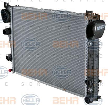 Радіатор охолодження двигуна Behr-Hella 8MK 376 718-741