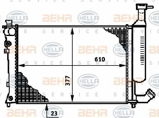 Купить Behr-Hella 8MK 376 719-511 по низкой цене в Украине!