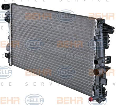 Behr-Hella 8MK 376 719-741 Радіатор охолодження двигуна 8MK376719741: Купити в Україні - Добра ціна на EXIST.UA!