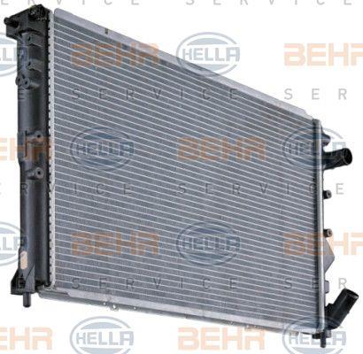 Behr-Hella 8MK 376 720-031 Радіатор охолодження двигуна 8MK376720031: Купити в Україні - Добра ціна на EXIST.UA!