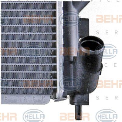 Радіатор охолодження двигуна Behr-Hella 8MK 376 720-031