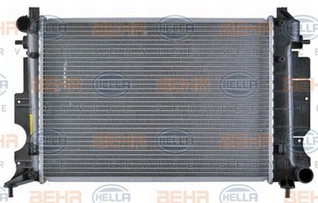 Behr-Hella 8MK 376 720-551 Радіатор охолодження двигуна 8MK376720551: Приваблива ціна - Купити в Україні на EXIST.UA!