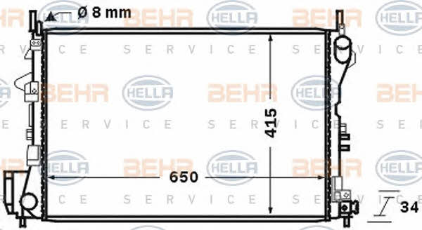 Купити Behr-Hella 8MK376726751 – суперціна на EXIST.UA!