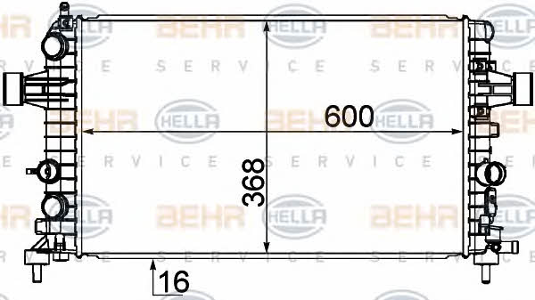 Купити Behr-Hella 8MK 376 754-081 за низькою ціною в Україні!