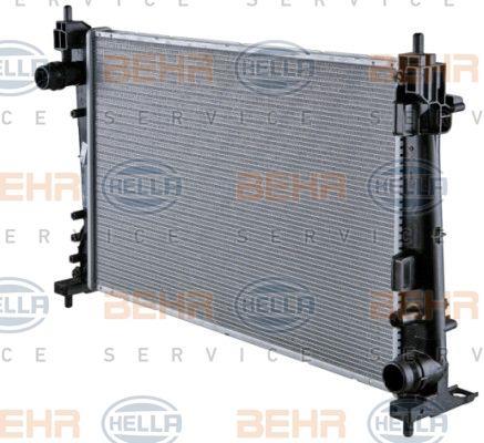 Behr-Hella 8MK 376 754-461 Радіатор охолодження двигуна 8MK376754461: Купити в Україні - Добра ціна на EXIST.UA!