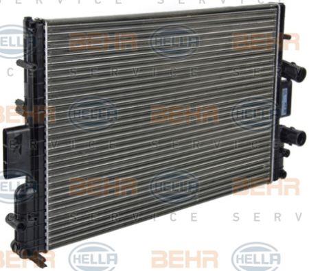Радіатор охолодження двигуна Behr-Hella 8MK 376 760-621