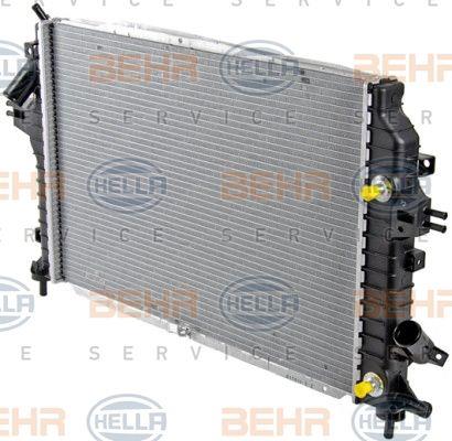 Behr-Hella 8MK 376 790-031 Радіатор охолодження двигуна 8MK376790031: Купити в Україні - Добра ціна на EXIST.UA!