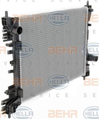 Behr-Hella 8MK 376 900-011 Радіатор охолодження двигуна 8MK376900011: Купити в Україні - Добра ціна на EXIST.UA!