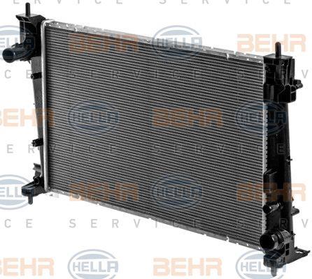 Радіатор охолодження двигуна Behr-Hella 8MK 376 900-031