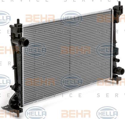 Behr-Hella 8MK 376 900-131 Радіатор охолодження двигуна 8MK376900131: Приваблива ціна - Купити в Україні на EXIST.UA!