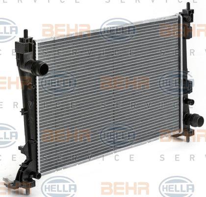 Behr-Hella 8MK 376 900-201 Радіатор охолодження двигуна 8MK376900201: Купити в Україні - Добра ціна на EXIST.UA!